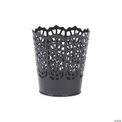 Top 10 👍 Small 🎃 Halloween Die-Cut Spider Web Pails - 6 Pc. 💯