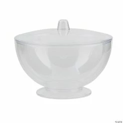 Coupon 💯 Small Round Favor Bowls with Lids - 12 Pc. 😀