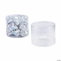 Best Pirce ⌛ Small Round Macaron Boxes with White Trim - 12 Pc. ✨