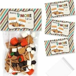Budget 🧨 Smore Fall Fun Bag Toppers 40pc. by AmandaCreation 🔔