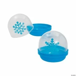 Outlet 👍 Snowflake Favor Capsules - 12 Pc. 🌟