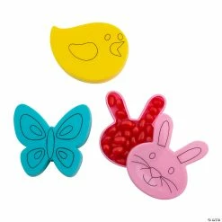 Discount ⭐ Spring Character-Shaped Favor Containers - 12 Pc. 😀