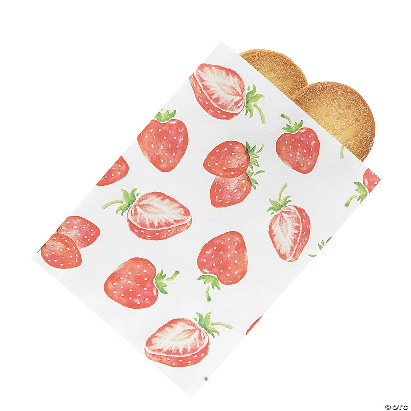Flash Sale β Strawberry Paper Treat Bags - 50 Pc. π 1 Flash Sale β Strawberry Paper Treat Bags - 50 Pc. π