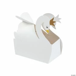 Cheapest 👍 Sweet Swan Favor Boxes - 12 Pc. ⌛
