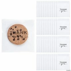 Budget 🎉 Thank You Cellophane Cookie Treat Bags - 144 Pc. ⌛