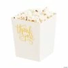 Promo 👍 Thank You Foil Popcorn Boxes - 24 Pc. 😀