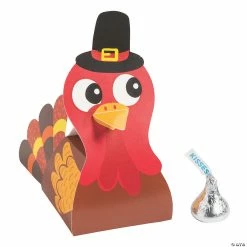 New 😍 Thanksgiving Friends Turkey Favor Boxes - 12 Pc. ⌛