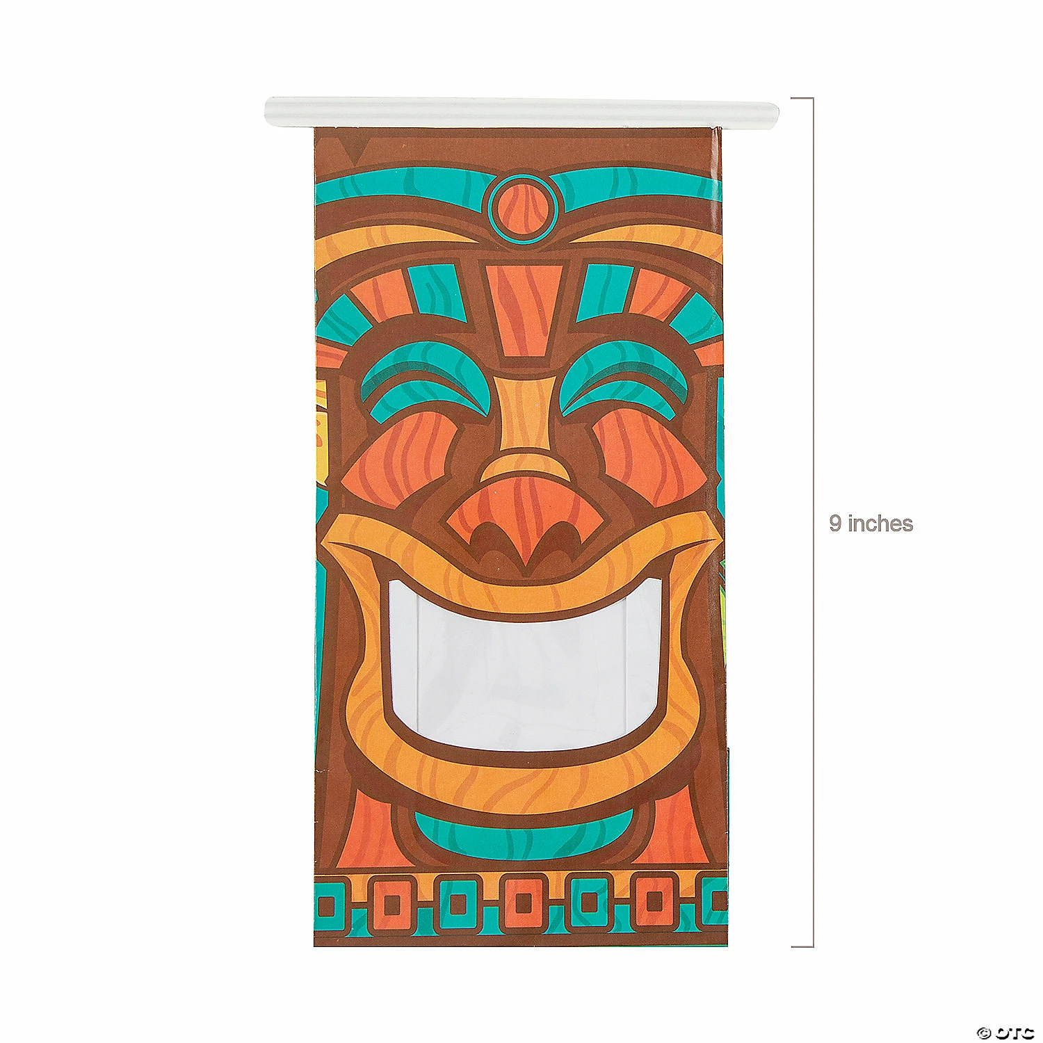 Budget π― Tiki Tin Tie Paper Treat Bags with Window - 24 Pc. β€οΈ 2 Budget π― Tiki Tin Tie Paper Treat Bags with Window - 24 Pc. β€οΈ - Image 2