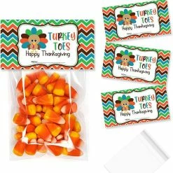 Coupon 👏 Turkey Toes Bag Toppers 40pc. by AmandaCreation 😉