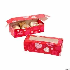 Deals 🤩 Valentine’s Day Cookie Boxes - 12 Pc. ✔️