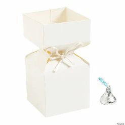 Top 10 ✔️ Vertical Square Hourglass Favor Boxes - 12 Pc. 🔥