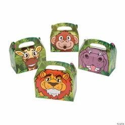 Flash Sale ✨ Zoo Adventure Favor Boxes - 12 Pc. ❤️