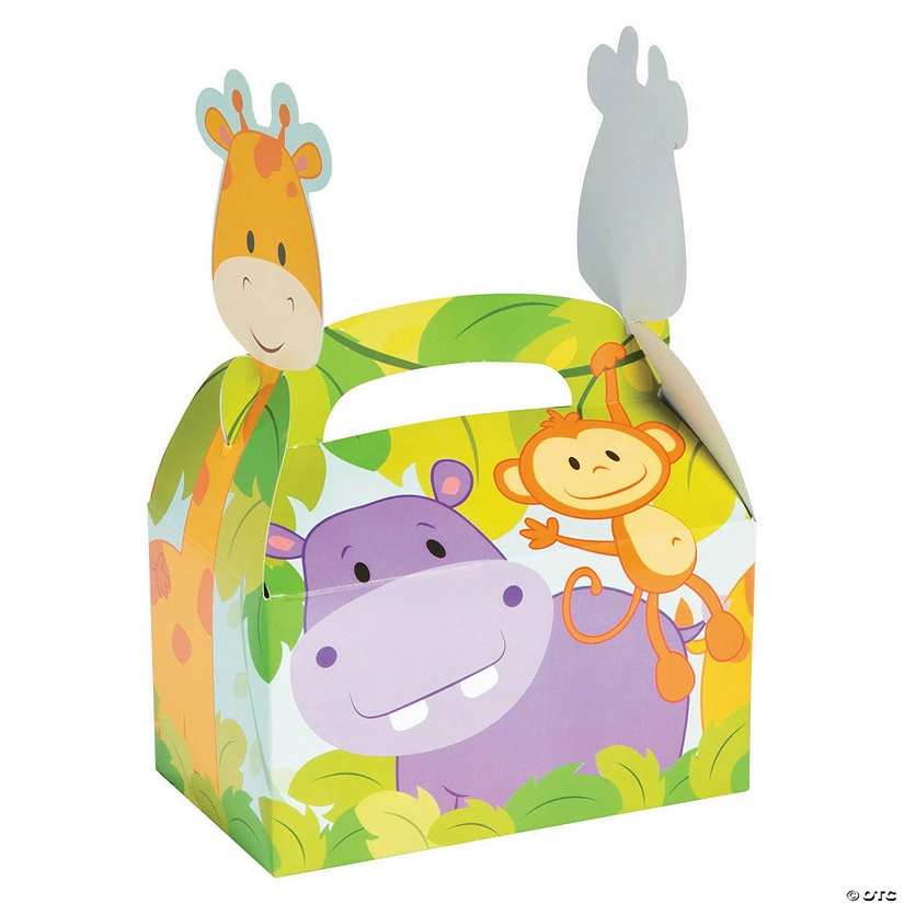 Promo ❤️ Zoo Animal Treat Boxes - 12 Pc. 😉 1 Promo ❤️ Zoo Animal Treat Boxes - 12 Pc. 😉